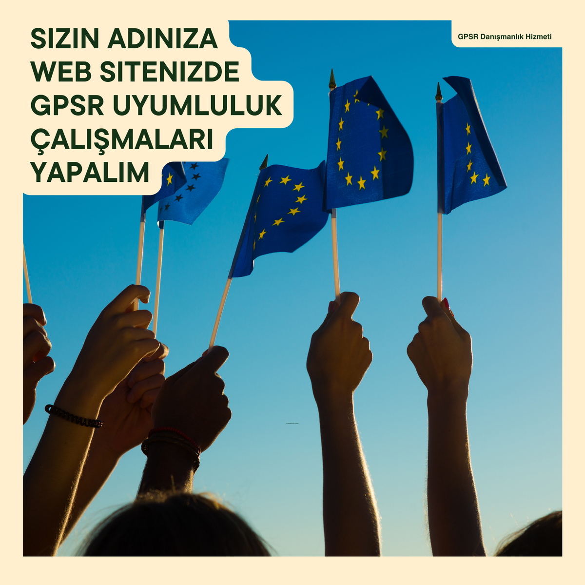 Sizin adınıza web sitenizde GPSR uyumluluk çalışmaları yapalım